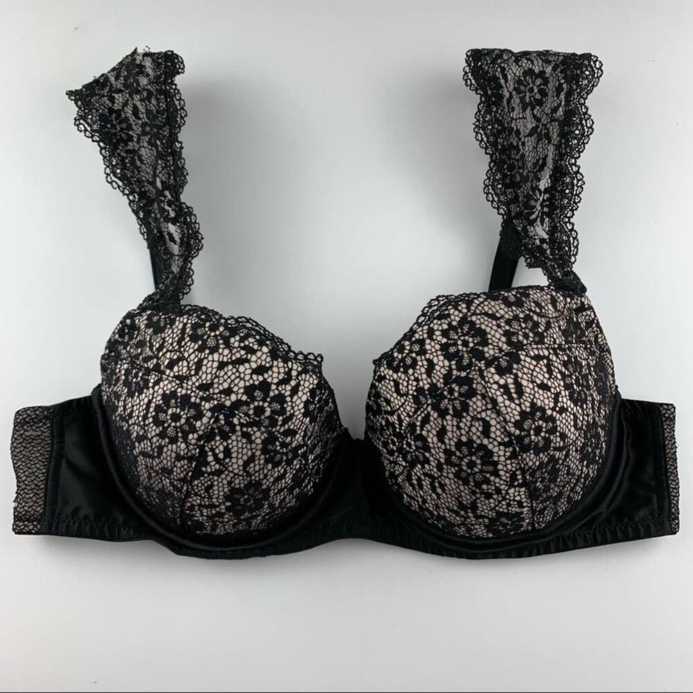 Victoria’s Secret Lined Demi Bra 34B #4871